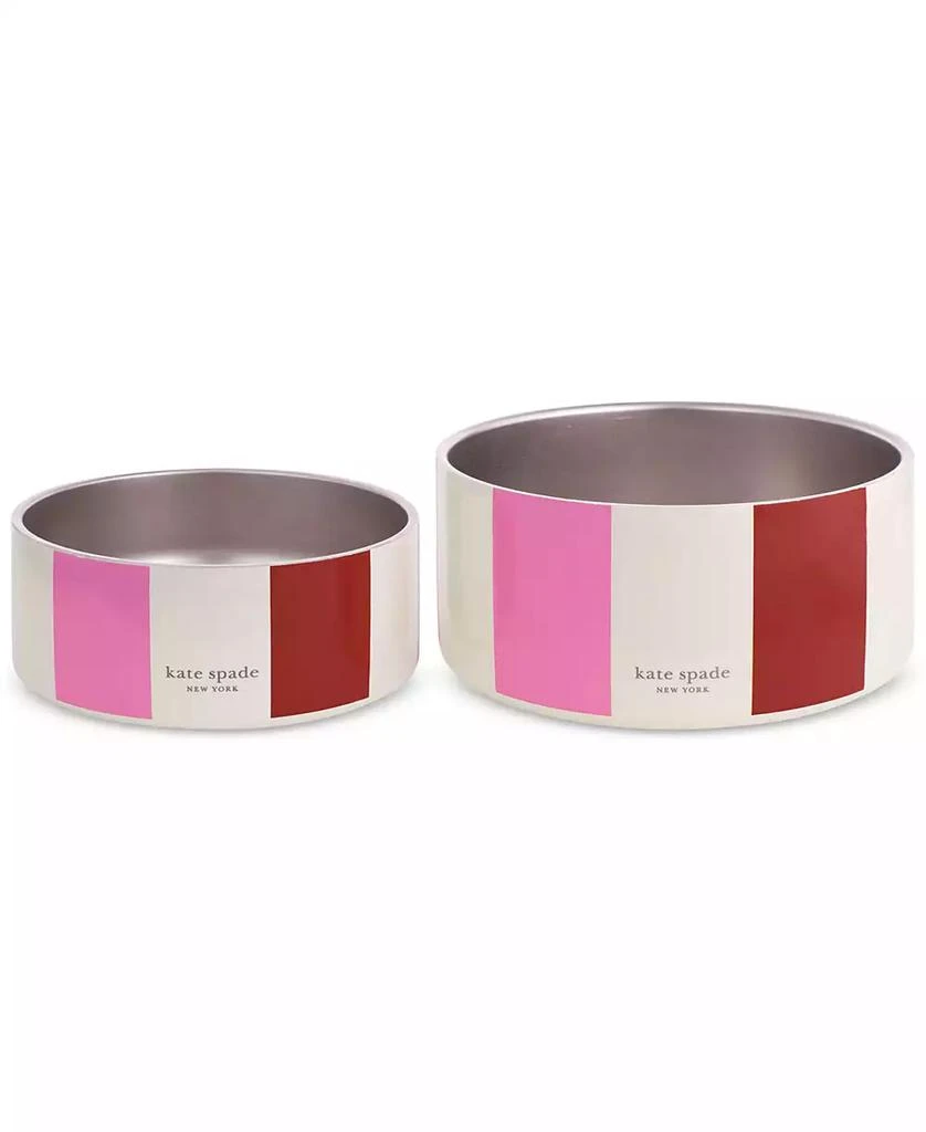 Adventure Stripe Stainless Steel Dog Bowl 商品