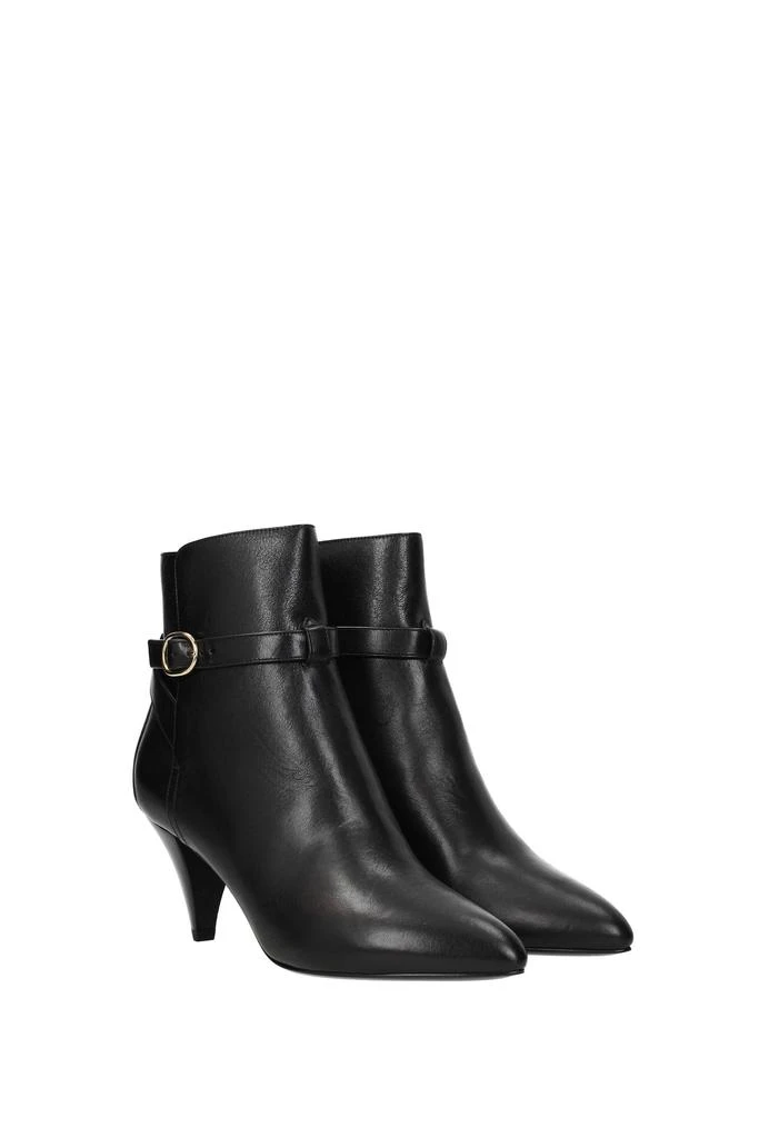 商品Celine|Ankle boots Leather Black,价格¥3085,第2张图片详细描述