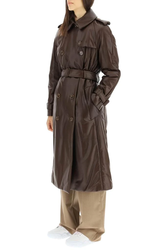 商品Burberry|Burberry plonge lambskin waterloo trench coat,价格¥29923,第4张图片详细描述