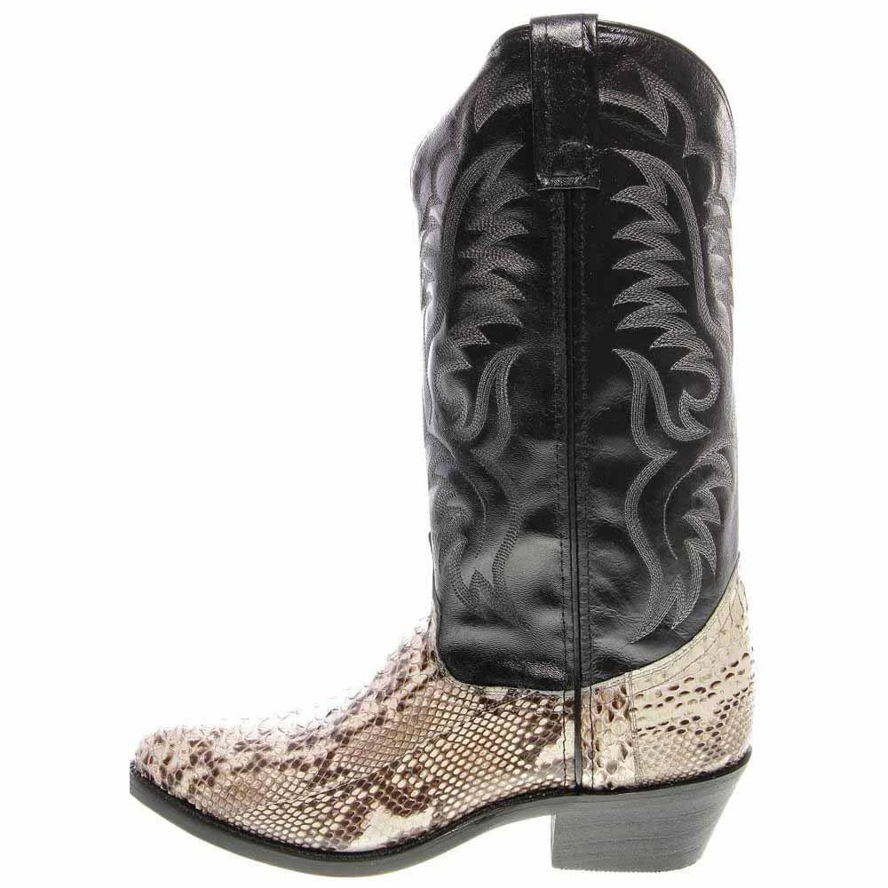 商品Laredo|Key West Python Round Toe Cowboy Boots,价格¥1499,第4张图片详细描述