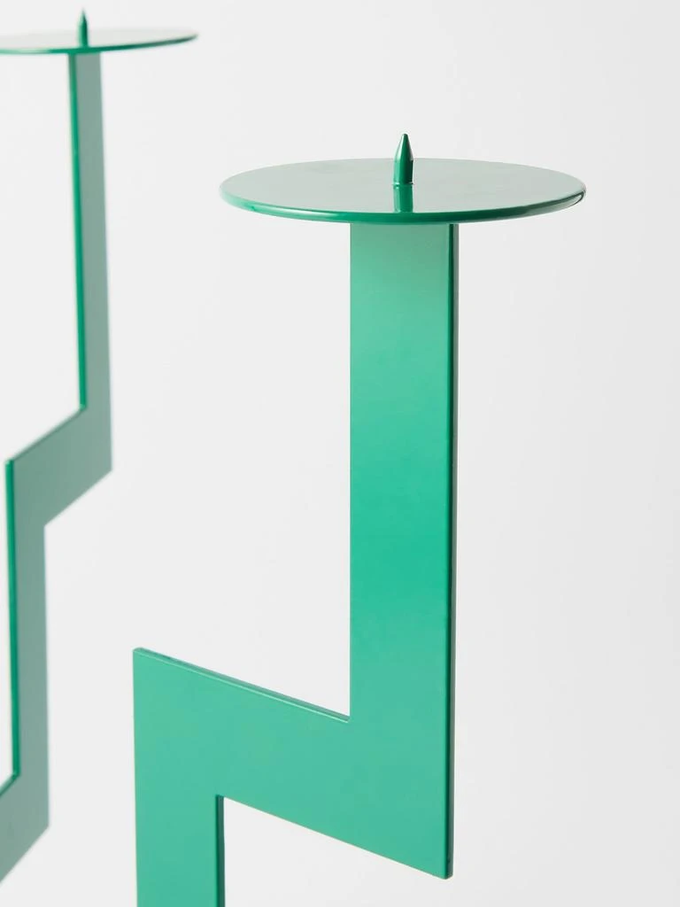 商品Jermaine Gallacher|Zigzag steel candelabra,价格¥2398,第4张图片详细描述