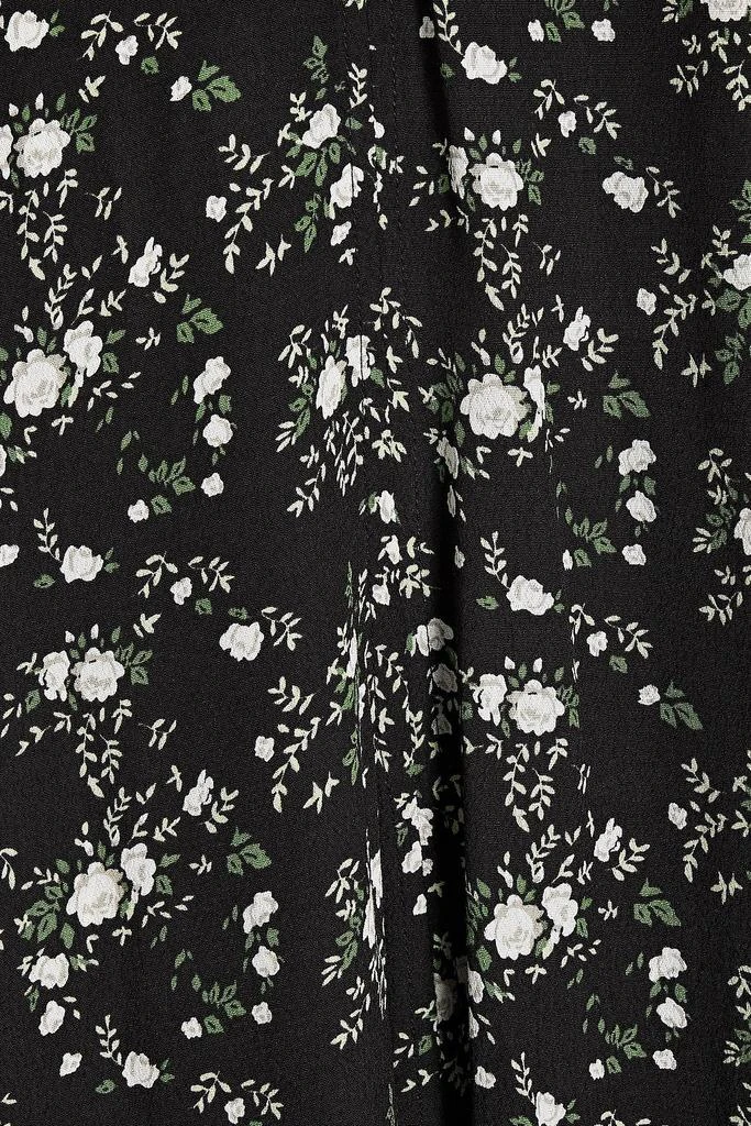 商品Ganni|Floral-print gauze midi dress,价格¥832,第2张图片详细描述