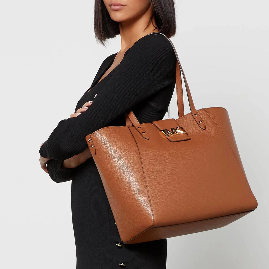 商品Michael Kors|MICHAEL Michael Kors Women's Karlie Large Tote - Luggage,价格¥1154,第2张图片详细描述