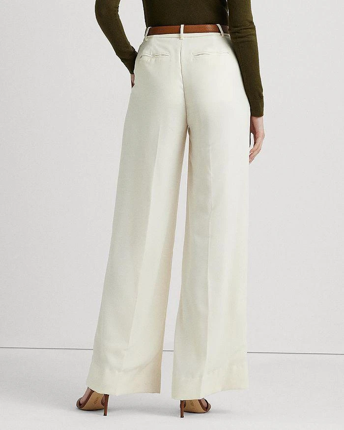 商品Ralph Lauren|Pleated High Rise Wide Leg Pants,价格¥1317,第3张图片详细描述