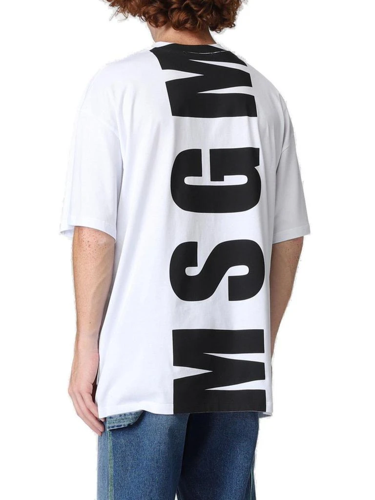 商品MSGM|Logo Printed Crewneck T-shirt MSGM,价格¥862,第2张图片详细描述