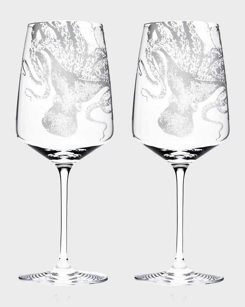 商品Caskata|Lucy White Wine Glasses, Set of 2,价格¥739,第1张图片