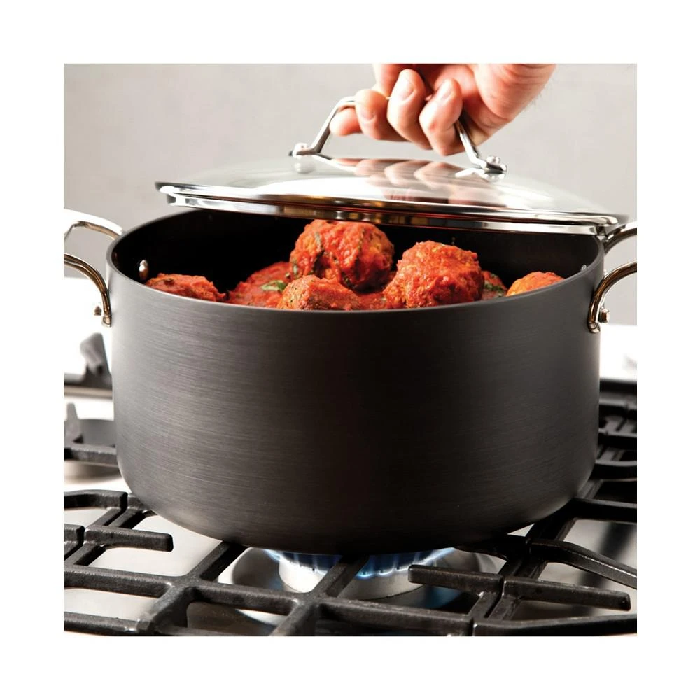 Essentials Hard Anodized Nonstick Cookware, Stockpot with Multi-Purpose Insert and Lid 商品