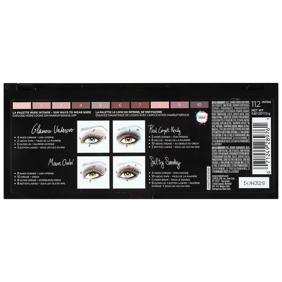 商品L'Oreal Paris|La Palette Eye Shadow,价格¥162,第3张图片详细描述