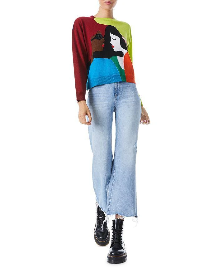 商品Alice + Olivia|Gleeson Girl Gang Long Sleeve Sweater,价格¥2086,第3张图片详细描述