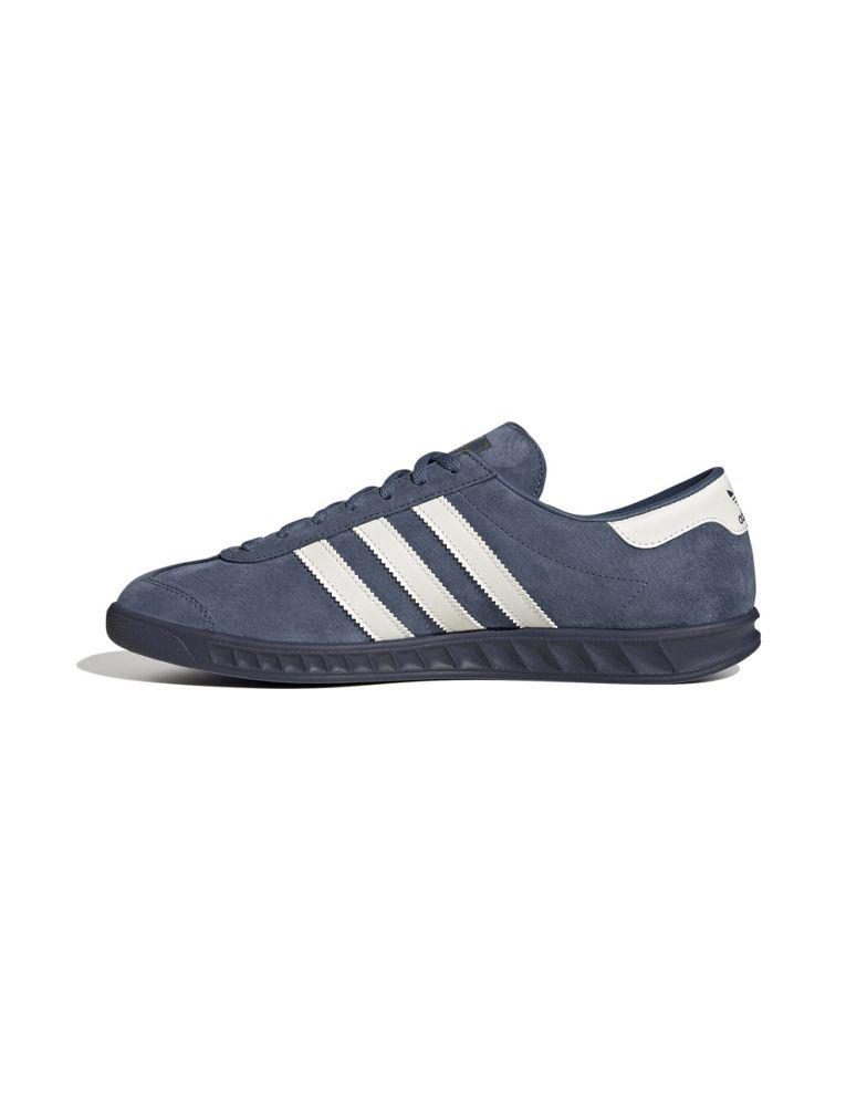 adidas Originals Hamburg trainers in blue商品第3张图片规格展示
