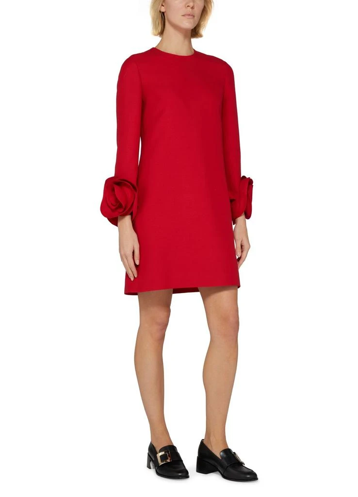 商品Valentino|短款玫瑰细节连衣裙,价格¥31684,第2张图片详细描述