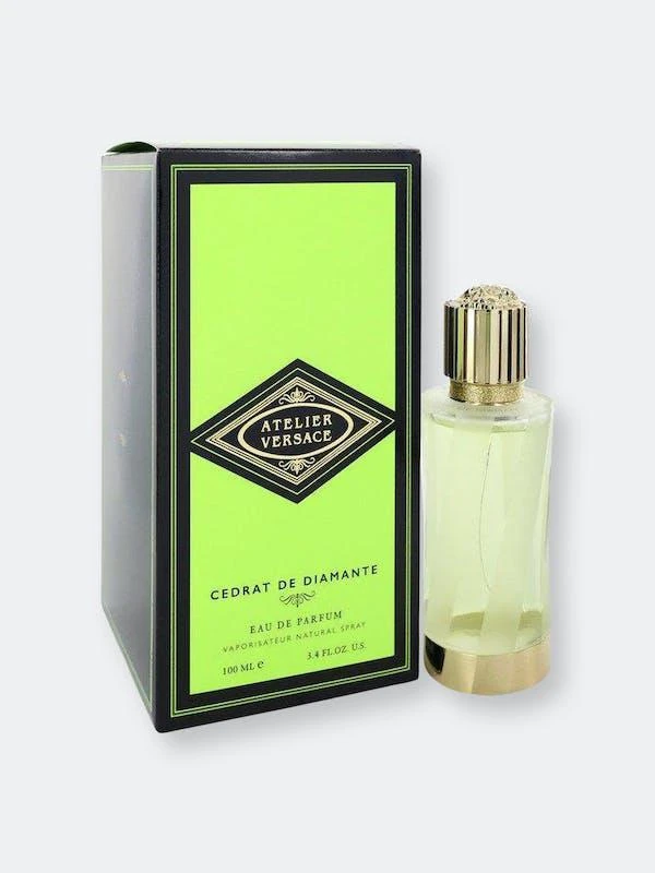 商品Versace|Cedrat De Diamante by Versace Eau De Parfum Spray (Unisex) 3.4 oz 3.4 OZ,价格¥2791,第1张图片