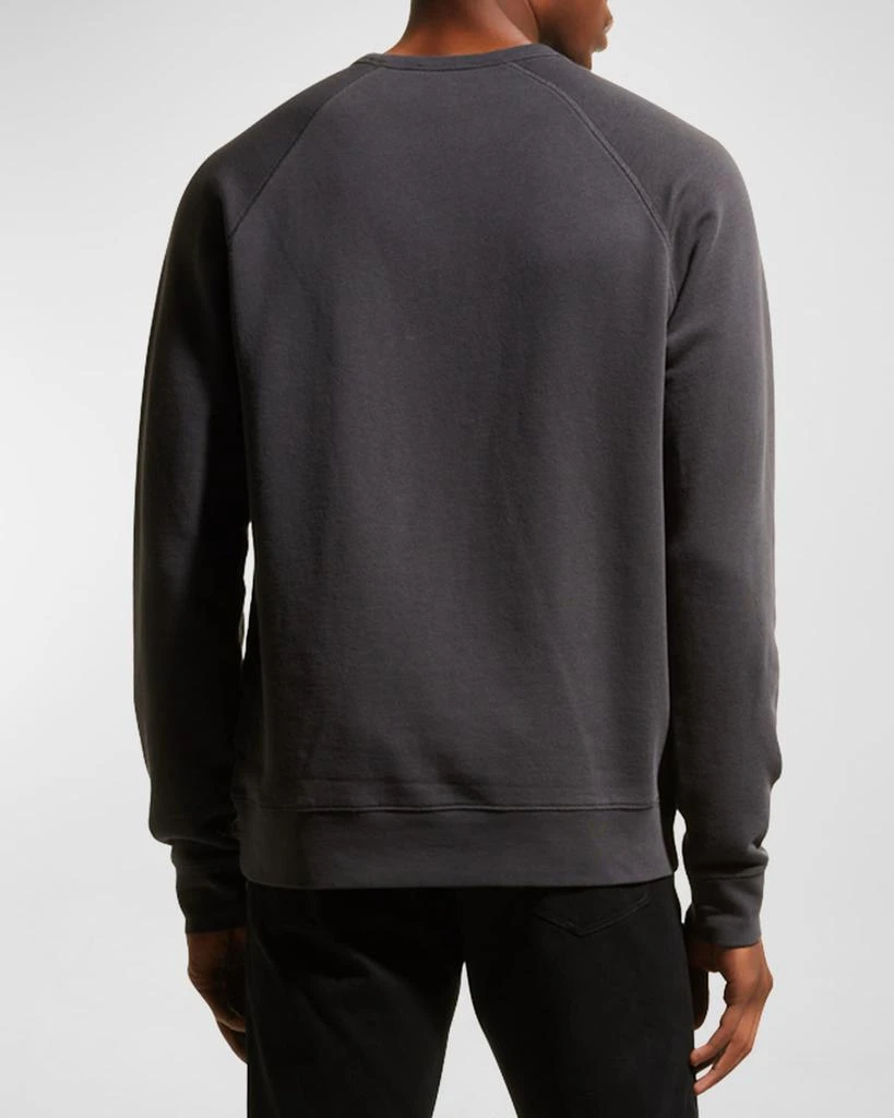 商品Vince|Men's Garment-Dyed Raglan Sweatshirt,价格¥1376,第4张图片详细描述