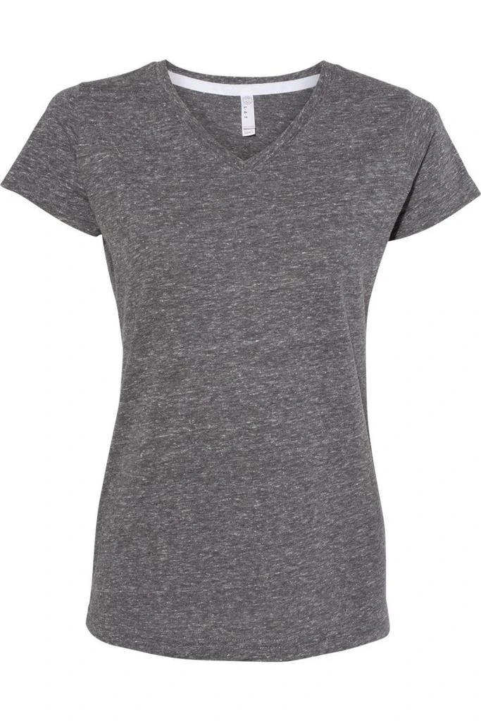 商品LAT|Women´s Harborside Mlange V-Neck Tee,价格¥142,第1张图片