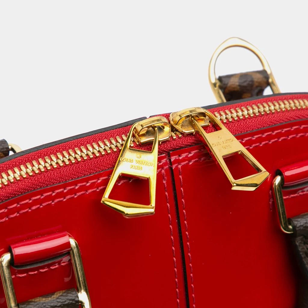 Louis Vuitton Red Monogram Canvas Vernis Miroir Alma BB 商品