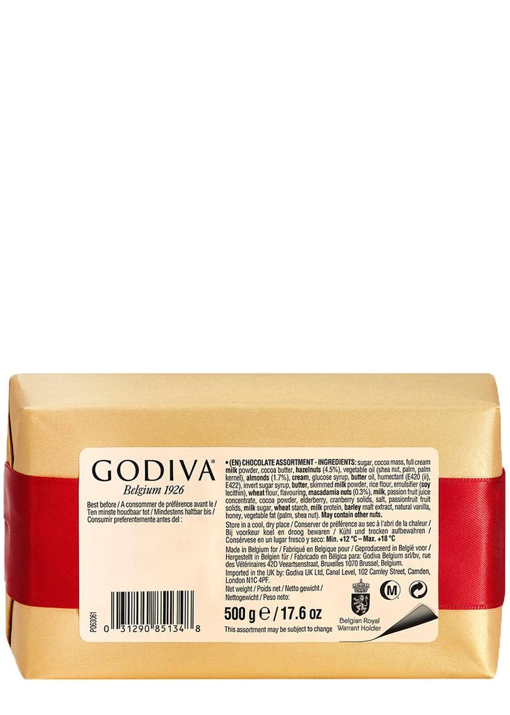 商品Godiva|Christmas Gold Ballotin Chocolate Assortment 500g,价格¥425,第3张图片详细描述