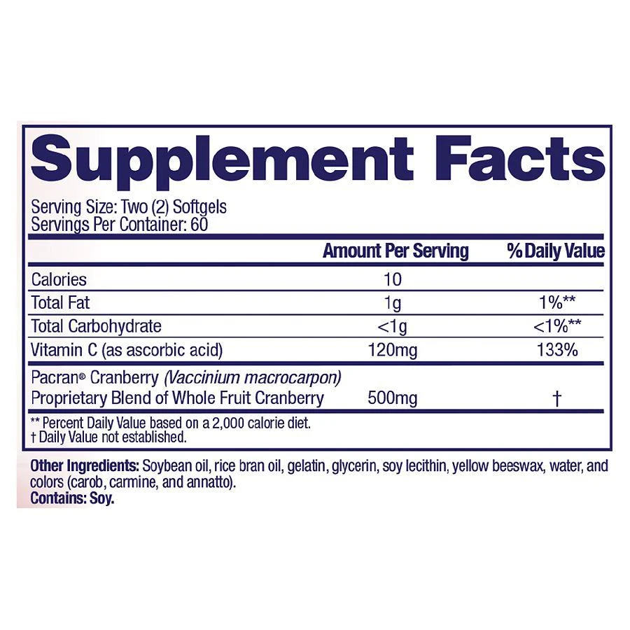 商品AZO|Cranberry Urinary Tract Health, Dietary Supplement Softgels,价格¥113,第4张图片详细描述