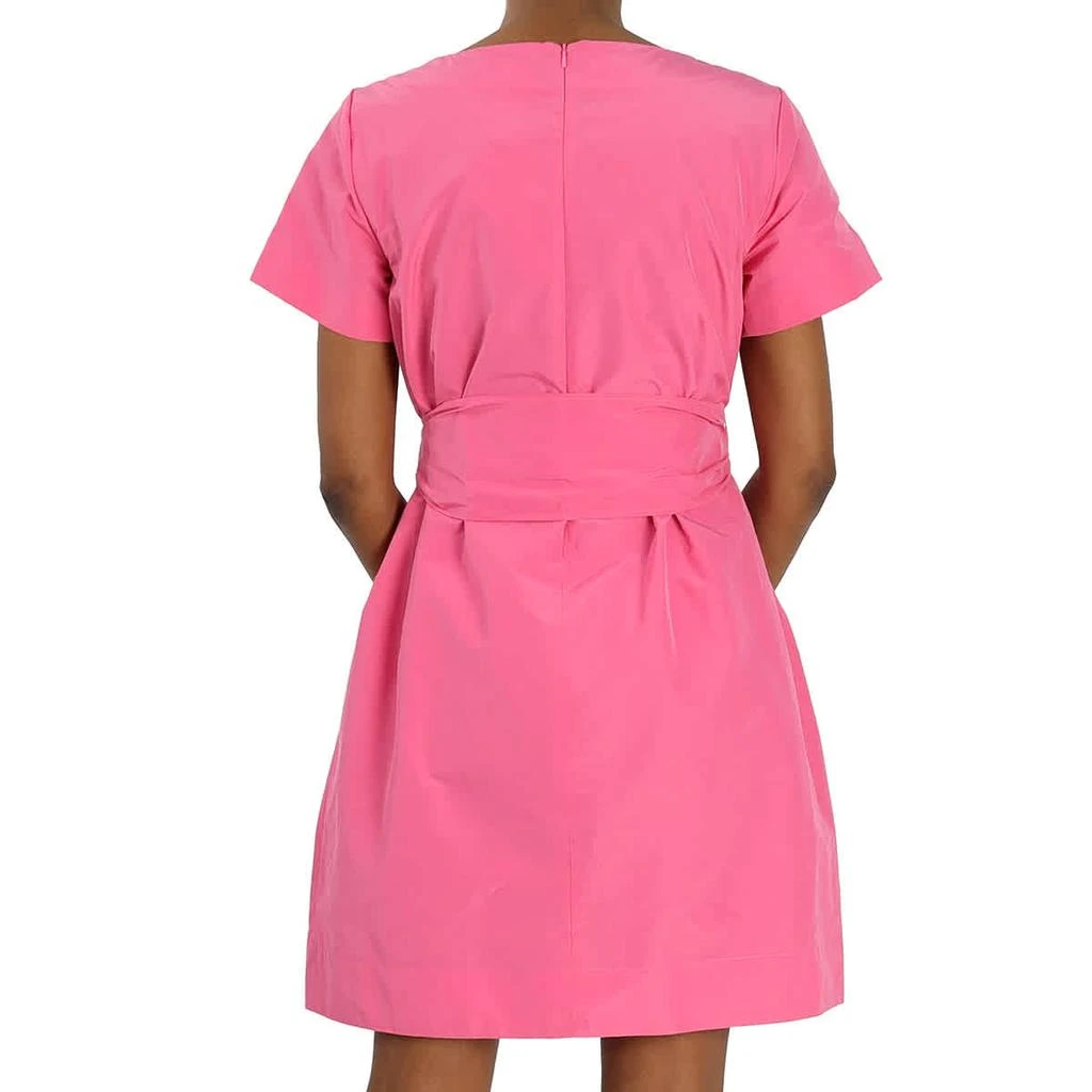 商品Max Mara|Weekend Nicola Pink A-Line Taffeta Dress,价格¥967,第3张图片详细描述