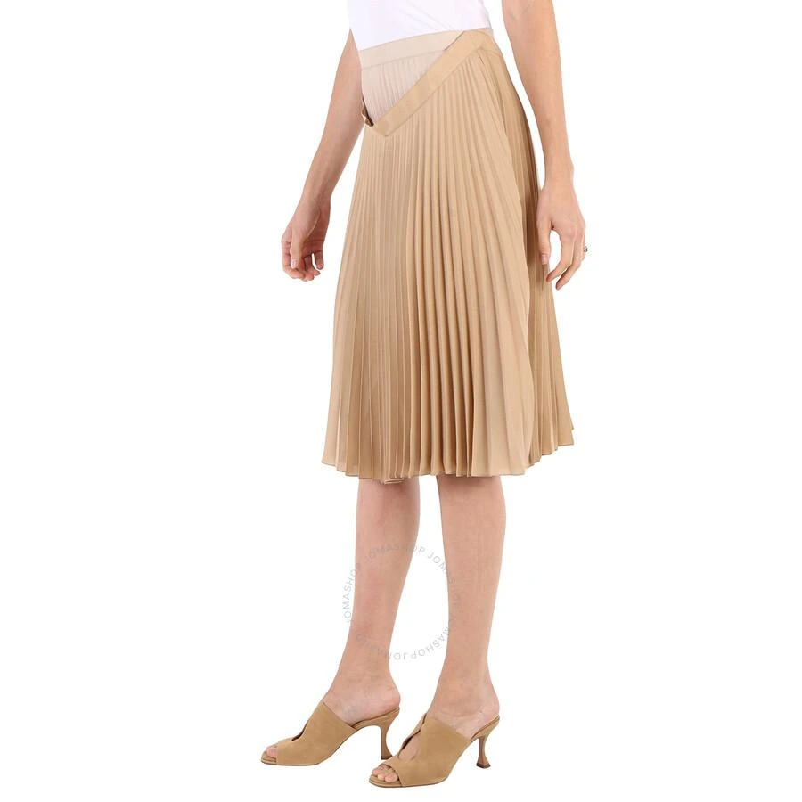 商品Burberry|Ladies Sandbank Layered Pleated Skirt,价格¥1416,第3张图片详细描述