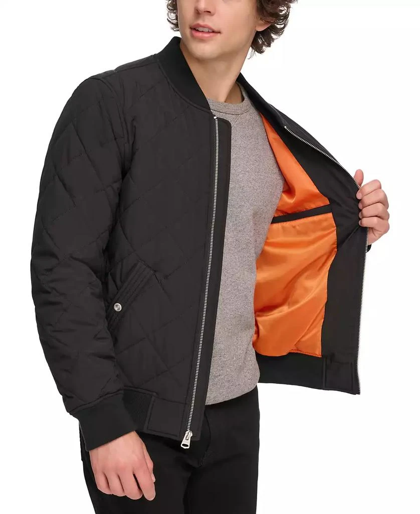 商品Levi's|Men's Quilted Fashion Bomber Jacket,价格¥1250,第4张图片详细描述