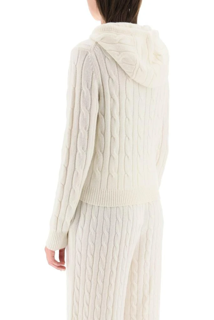 商品Ralph Lauren|FULL ZIP HOODED CARDIGAN IN WOOL AND CASHMERE,价格¥2746,第4张图片详细描述