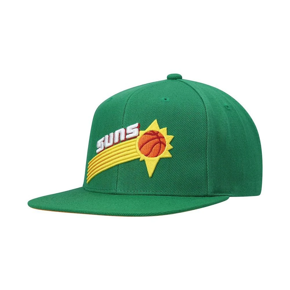 商品Mitchell & Ness|Men's Green Phoenix Suns Hardwood Classics Like Mike Snapback Hat,价格¥252,第3张图片详细描述