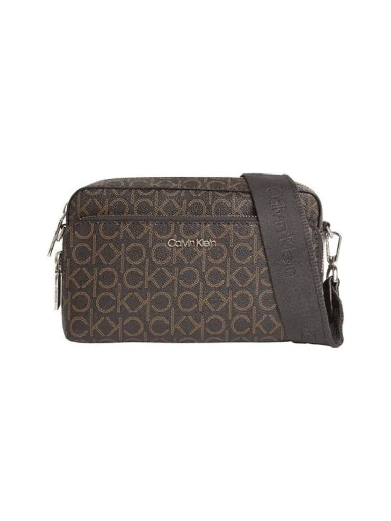 商品Calvin Klein|Calvin Klein Borsa a tracolla Must Pocket Monogram K60K610716 0HD,价格¥888,第1张图片