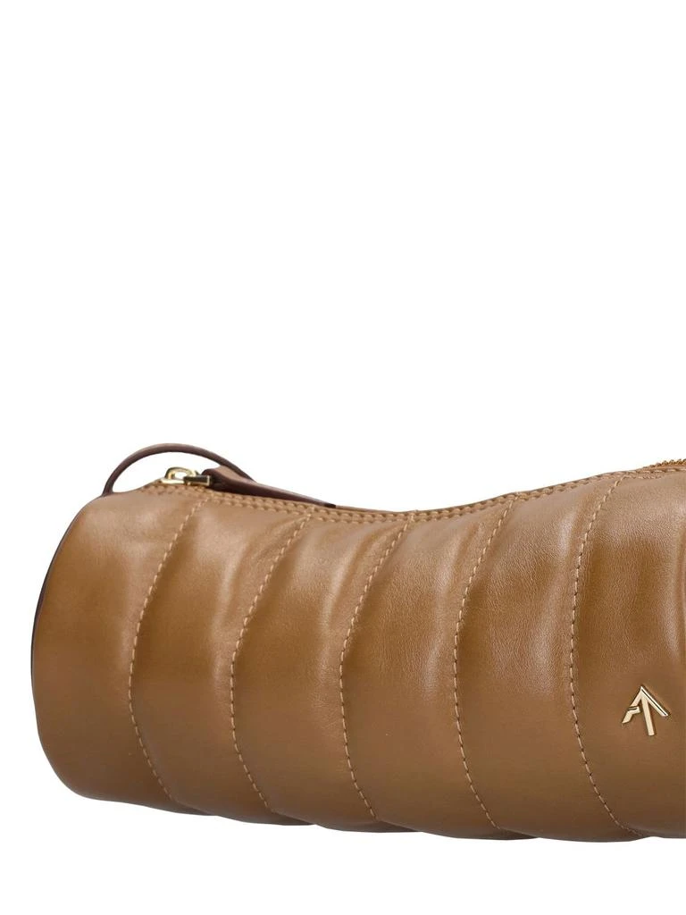 商品Manu Atelier|Padded Cylinder Leather Shoulder Bag,价格¥1800,第3张图片详细描述