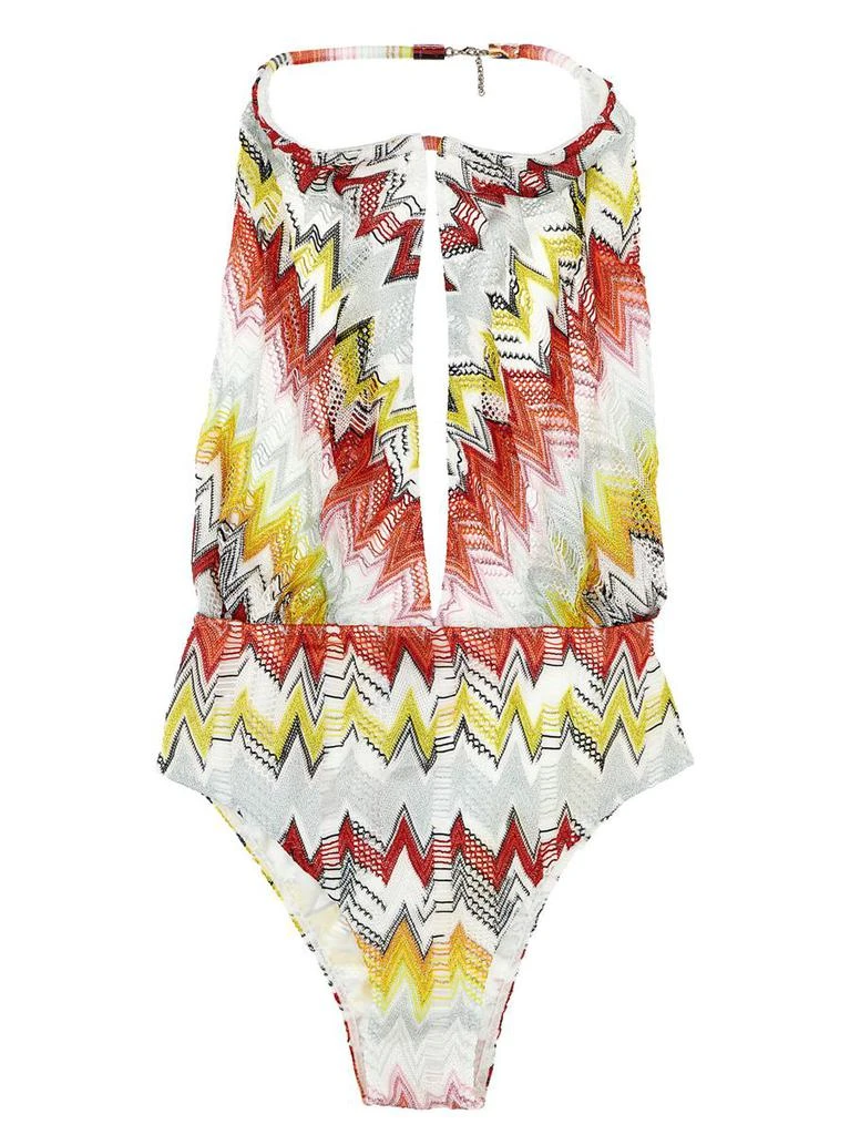 商品MISSONI SPORT|MISSONI SPORT Costume interno fantasia scollo ampio,价格¥2643,第3张图片详细描述