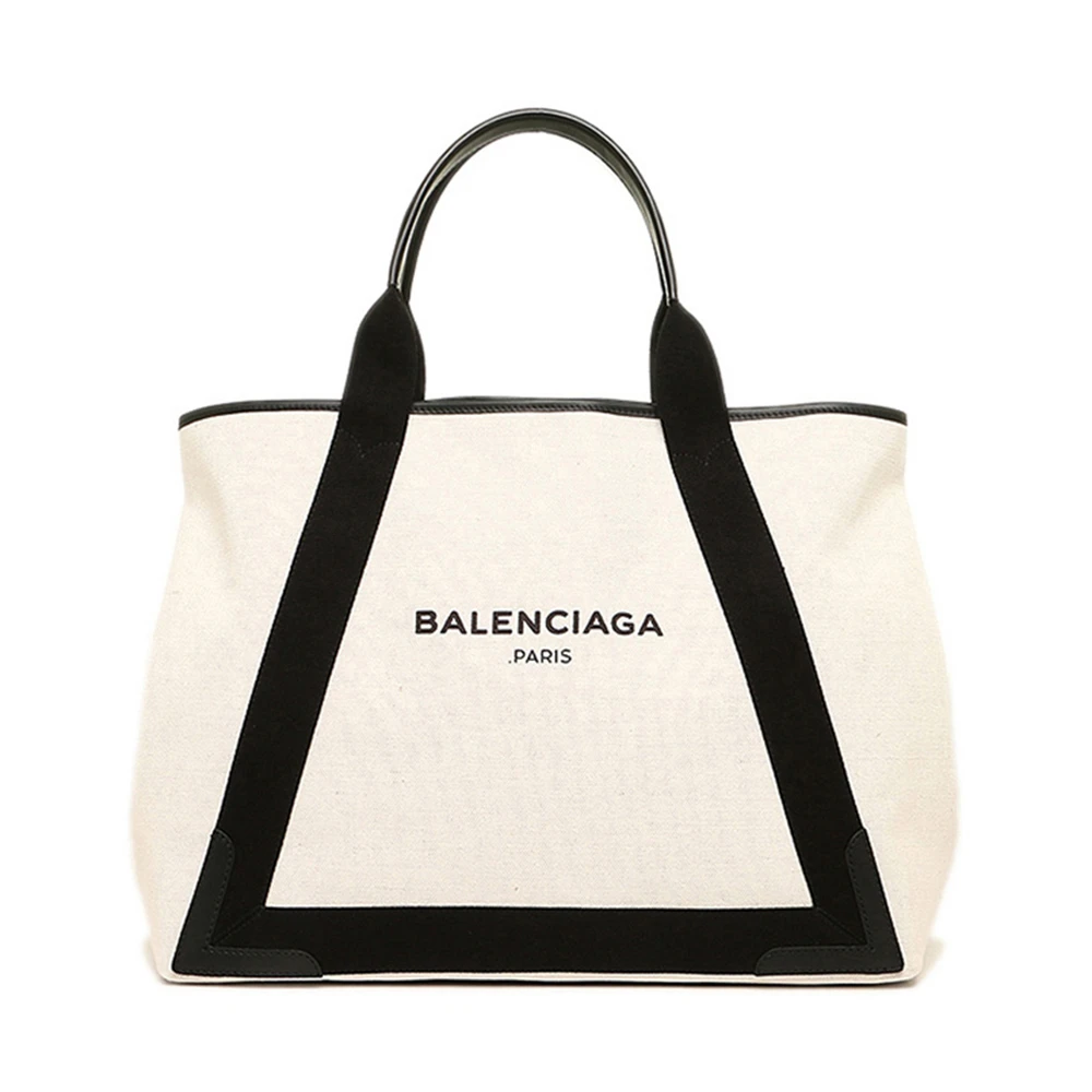商品[国内直发] Balenciaga|Balenciaga 巴黎世家 黑色/米色女士手提包 339936-AQ38N-1081,价格¥9742,第1张图片