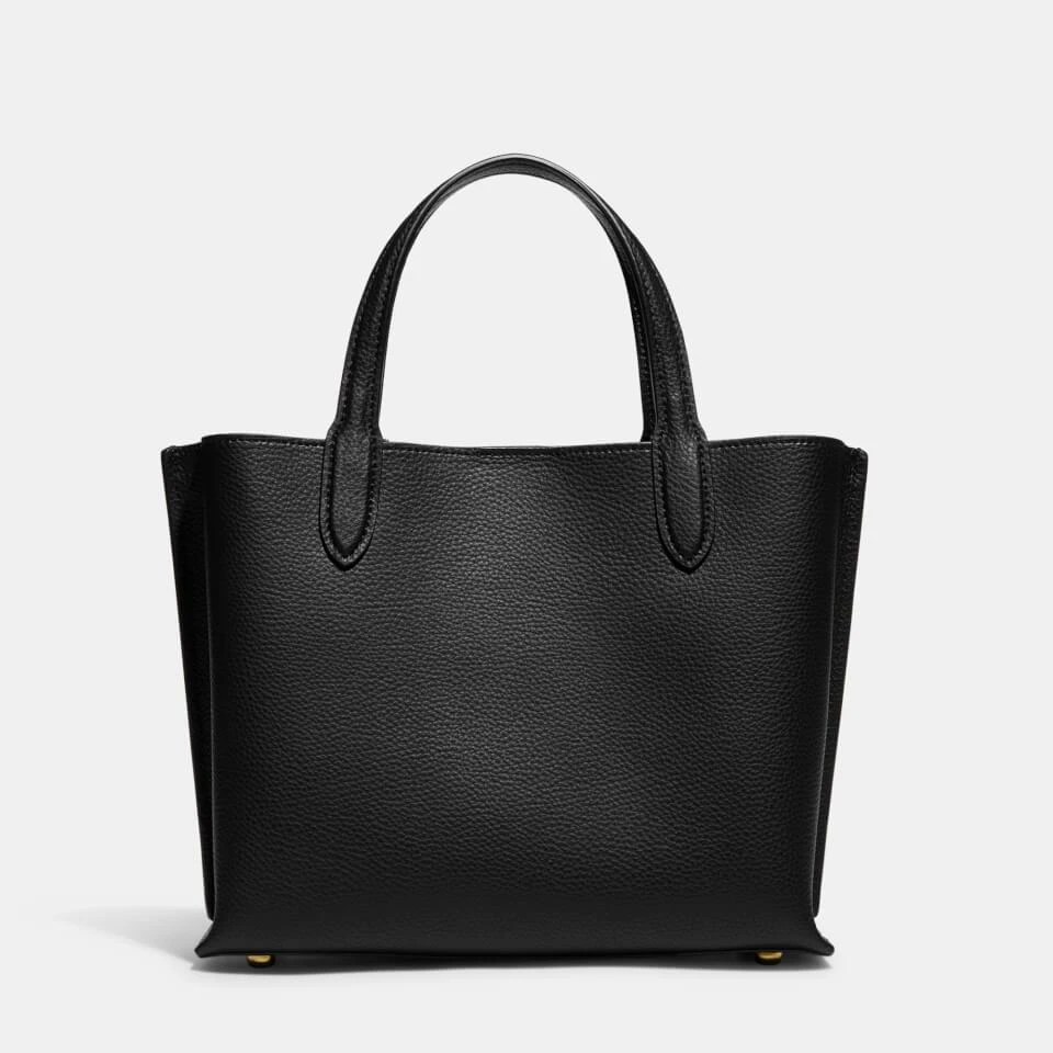 商品Coach|Coach Polished Pebble-Grain Willow 24 Tote Bag,价格¥2094,第3张图片详细描述