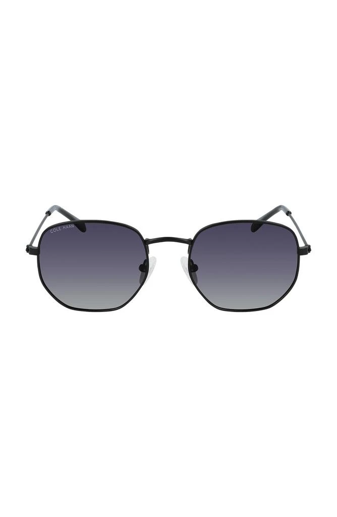 商品Cole Haan|51mm Polarized Angular Round Sunglasses,价格¥330,第1张图片