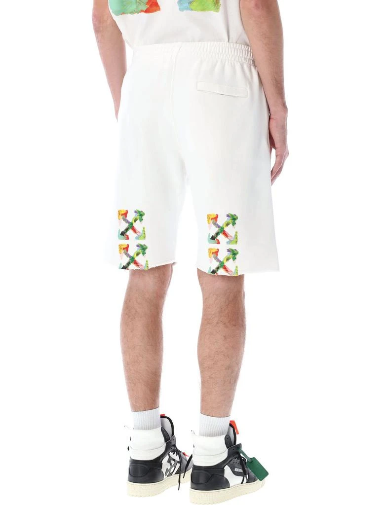 商品Off-White|Off-White Logo Printed Track Shorts,价格¥3567,第2张图片详细描述