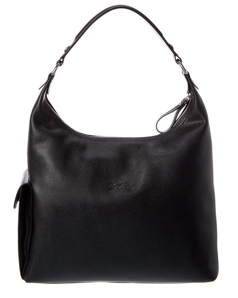 商品Longchamp|Longchamp Le Foulonne Leather Hobo Bag,价格¥2094,第2张图片详细描述