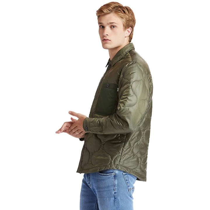 商品Timberland|Insulated Overshirt for Men in Green,价格¥664,第4张图片详细描述