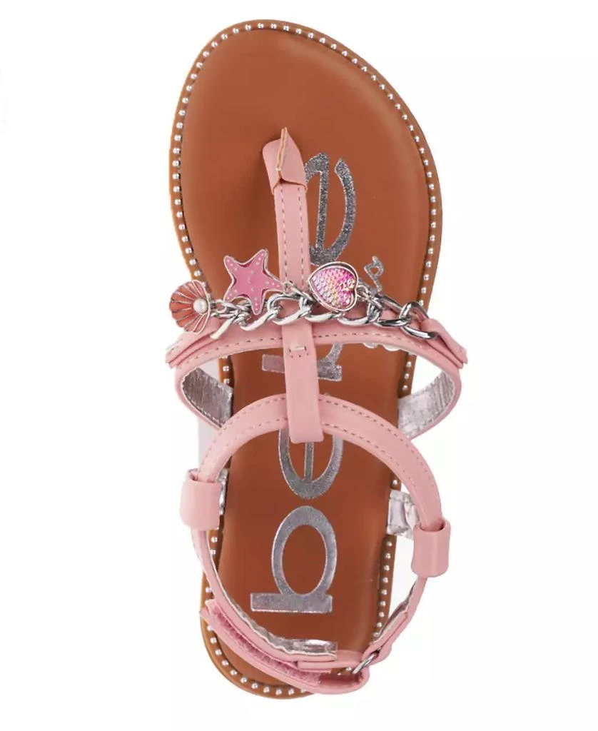 Big Girl's Strappy Sandal with Metal Chain and Sea Charms Polyurethane Sandals 商品