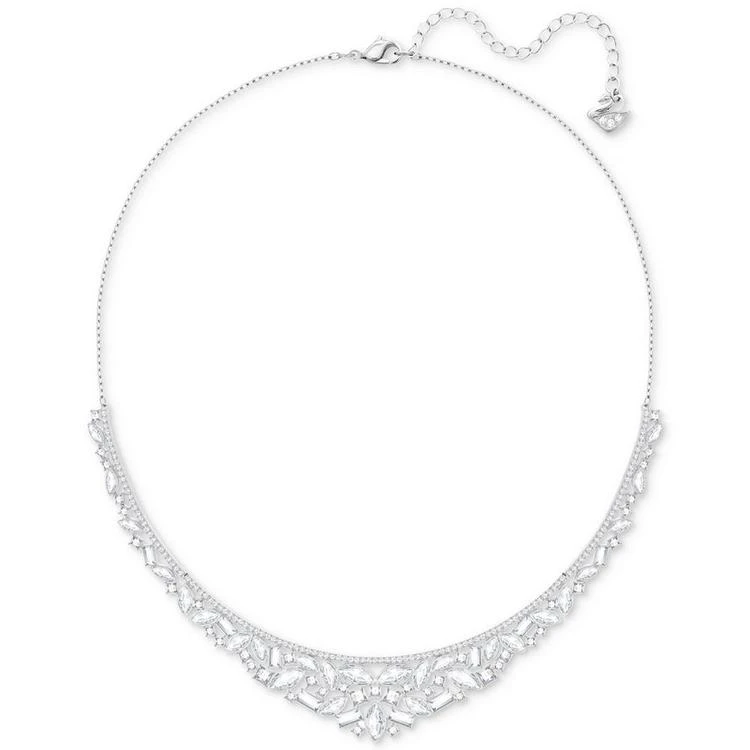 商品Swarovski|Silver-Tone Crystal Collar Necklace,价格¥2238,第1张图片