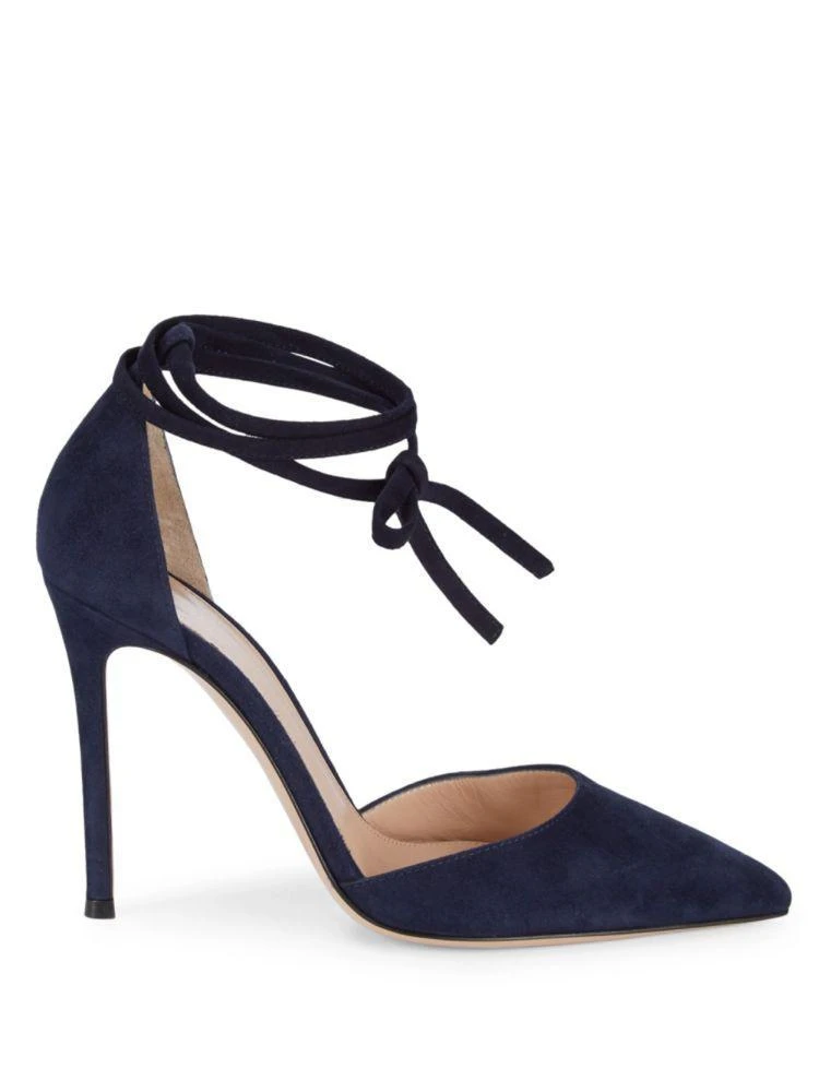 商品Gianvito Rossi|Ankle Strap Point Toe Heels,价格¥2680,第5张图片详细描述