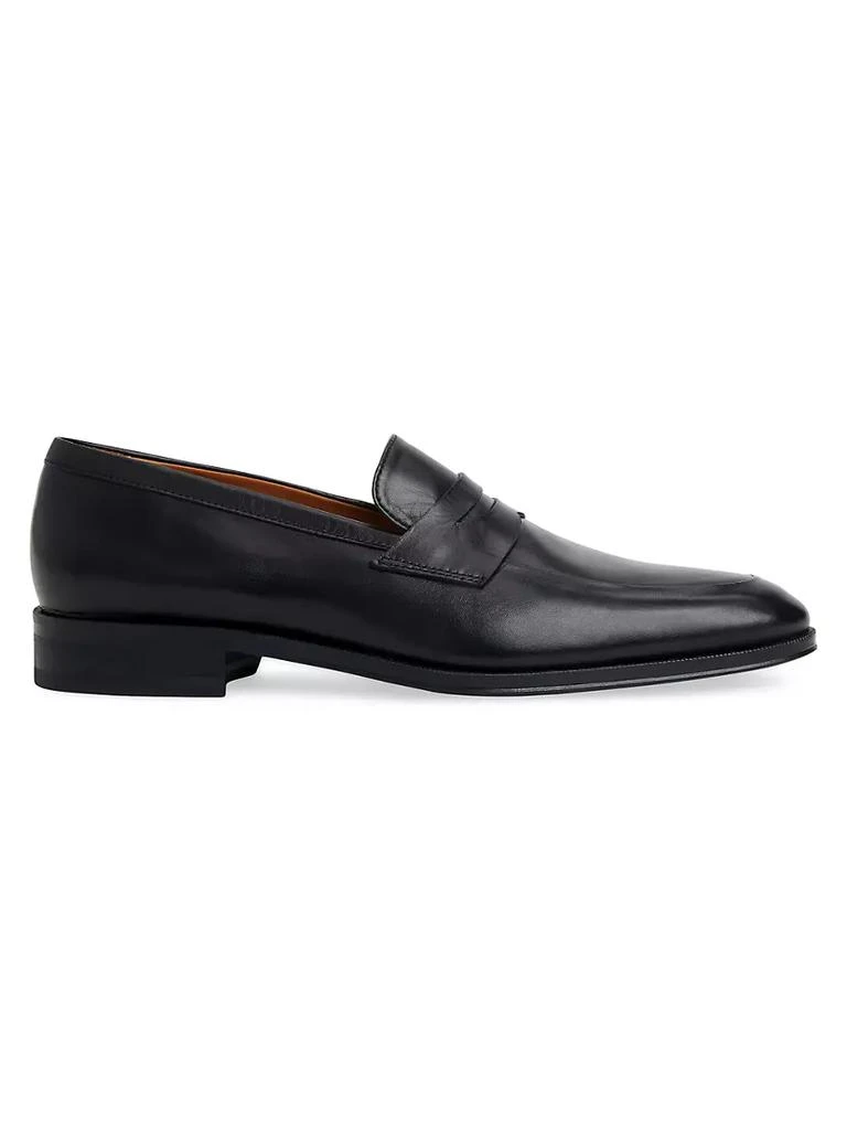 商品Bruno Magli|Maioco Leather Penny Loafers,价格¥2963,第1张图片