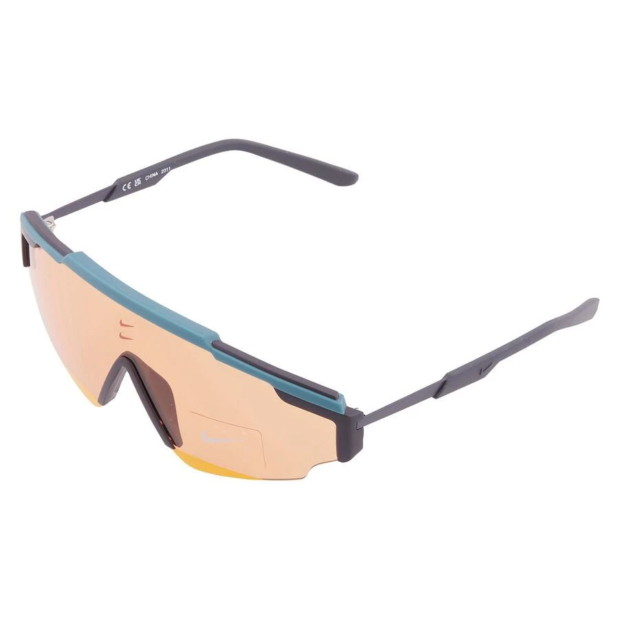 商品NIKE|Orange Shield Men's Sunglasses NIKE MARQUEE EDGE FN0295 379 64,价格¥233,第3张图片详细描述