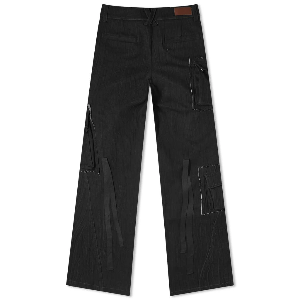商品ANDERSSON BELL|Andersson Bell Mulina Crinkle Denim Cargo Pants,价格¥4323,第2张图片详细描述