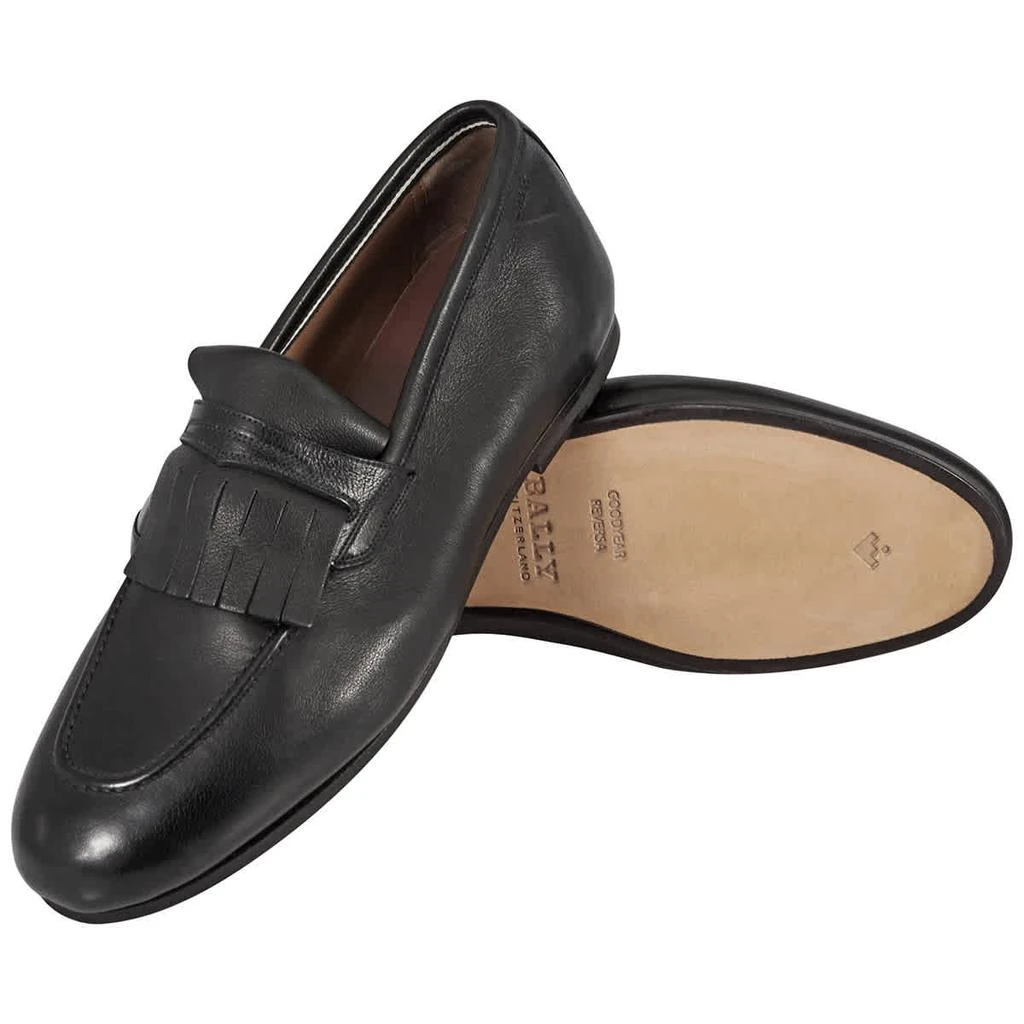 商品Bally|Bally Mens Plumiel Black Loafers, Brand Size 8.5 ( US Size 9.5 ),价格¥1565,第2张图片详细描述