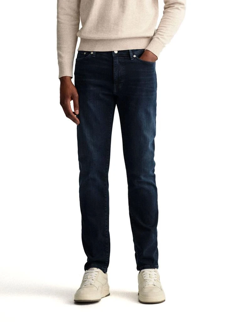 商品Gant|Gant Men's Black Other Materials Jeans,价格¥1562,第1张图片
