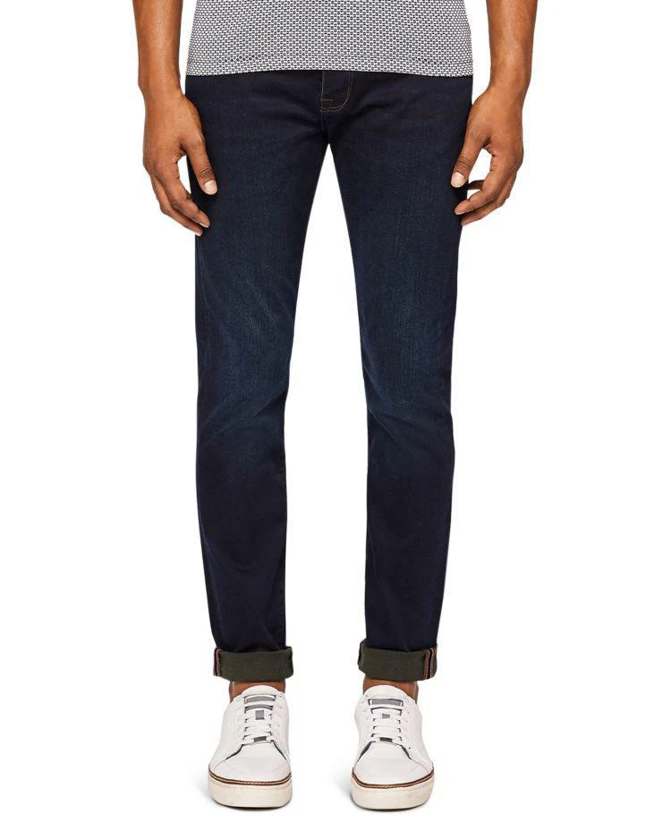 商品Ted Baker London|Scamp Straight Fit Jeans in Dark Wash,价格¥989,第1张图片