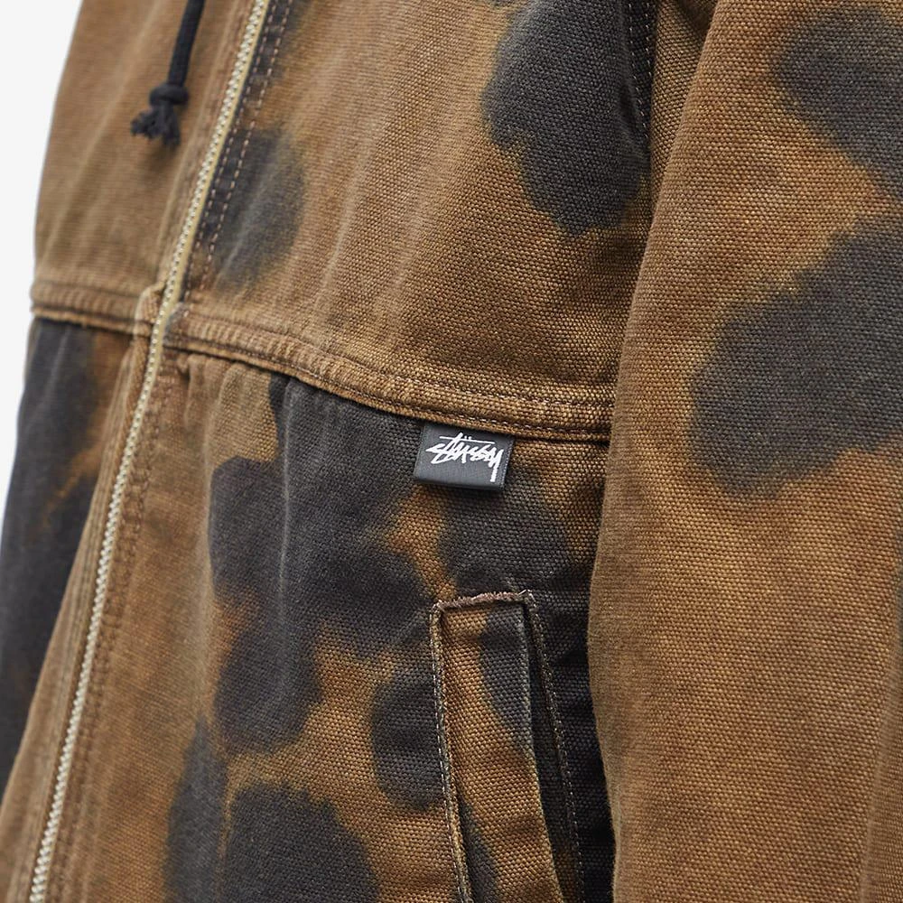 商品STUSSY|Stussy Floral Dye Work Jacket,价格¥1278,第5张图片详细描述