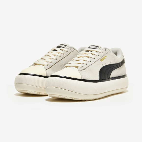 【韩国直邮|包邮包税】彪马Suede Mayu TC  运动鞋 SNEAKERS  PKI38523402 Ivory Glow-Puma Black 商品