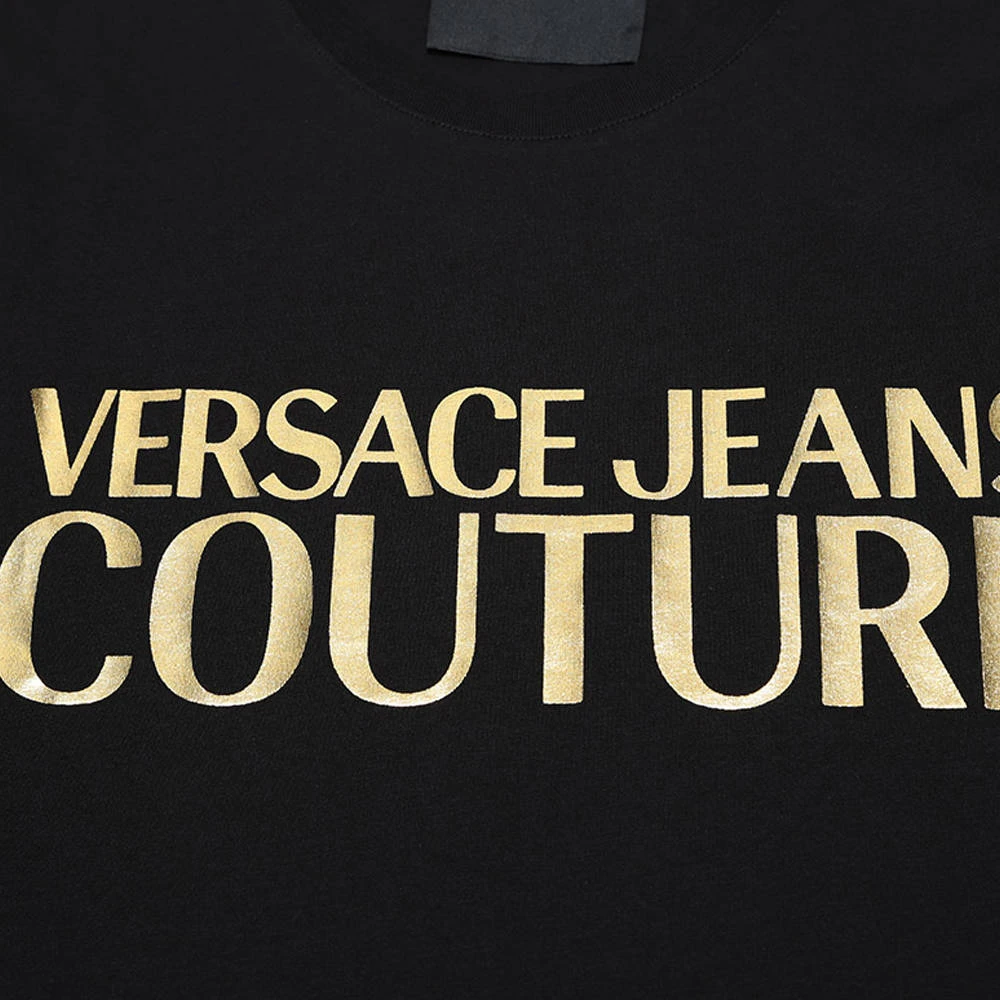 VERSACE JEANS 男士黑色T恤 B3GUA7TR-36610-Y6A 商品