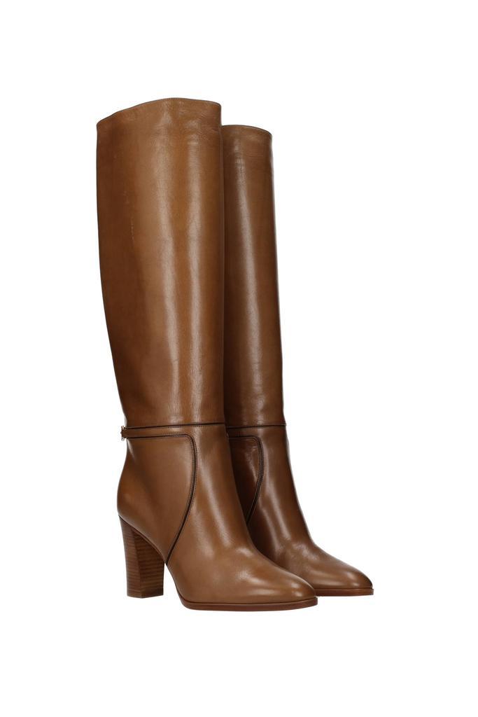 商品Celine|Boots claude Leather Beige Dark Beige,价格¥5723,第4张图片详细描述