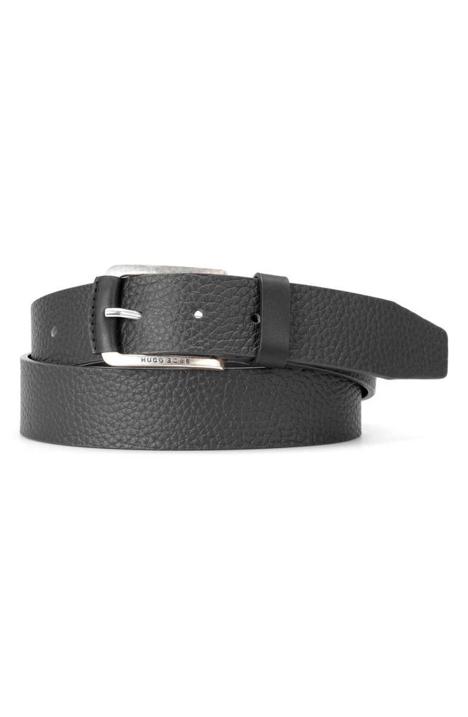 商品Hugo Boss|Jory Textured Leather Belt,价格¥324,第1张图片