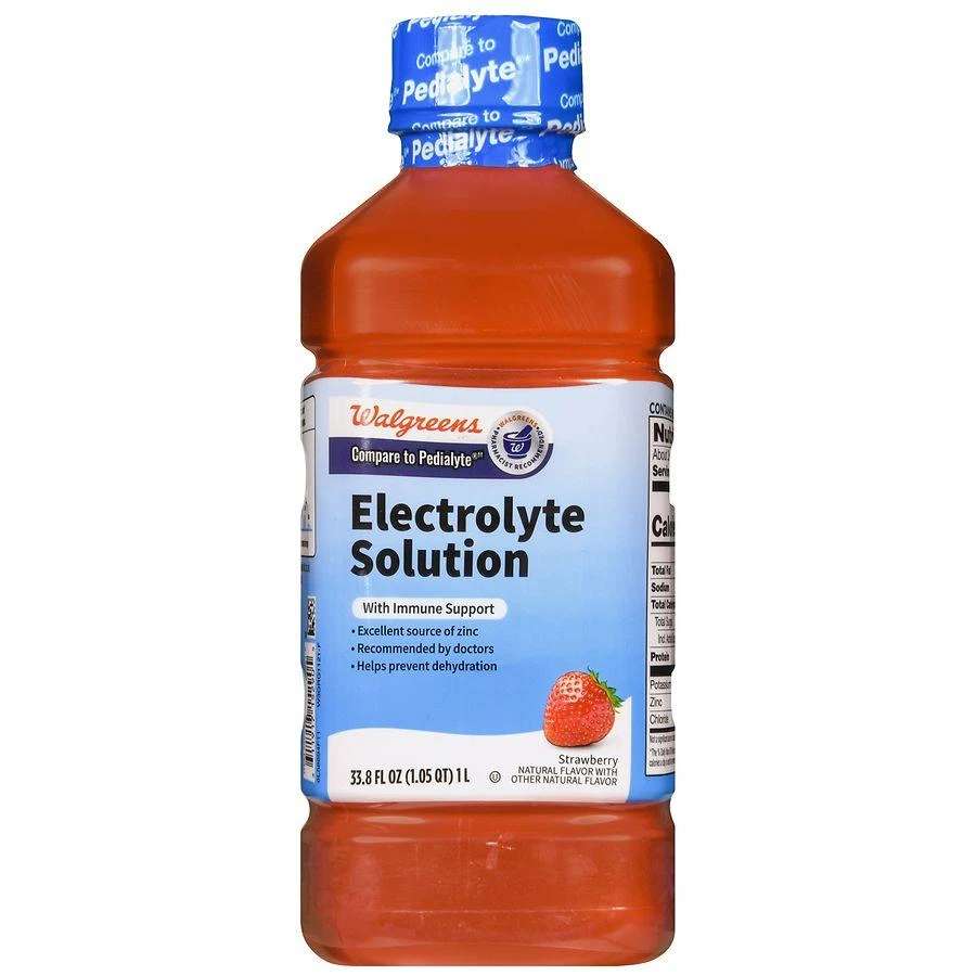 商品Walgreens|Electrolyte Solution Strawberry,价格¥44,第2张图片详细描述